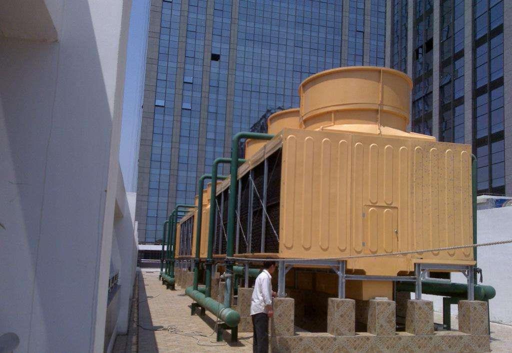 玻璃鋼冷卻塔冷卻機在（zài）電鍍行業的製冷原理（lǐ）